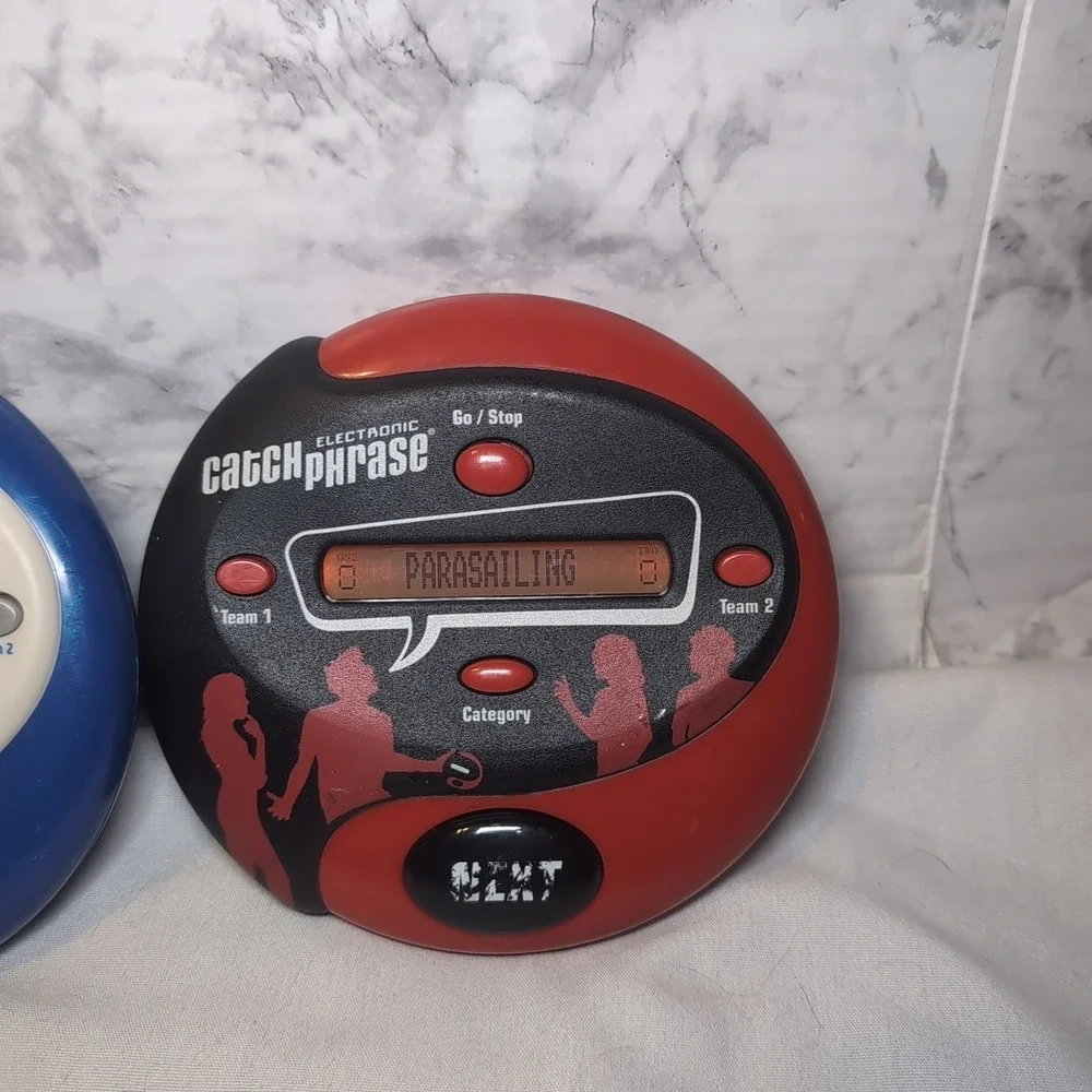 2x Hasbro Catch Phrase Handheld Electronic Game A4625 Tested WORKS